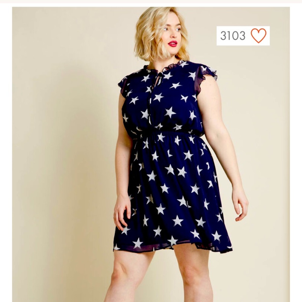 Peek Your Magic A-Line Dress